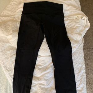 Black Lululemon Wunder Under Leggings